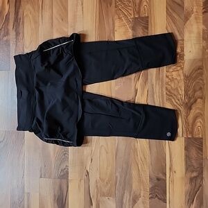 Athleta Size S Black Running Skort